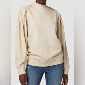 Hudson Jeans Tuck Sleeve Sweatshirt NWT